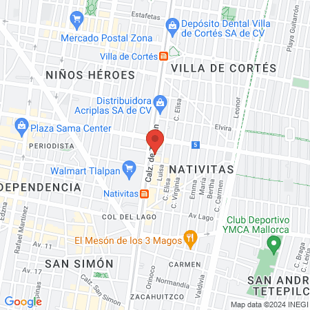 Sanatorio Sagrado Corazón map