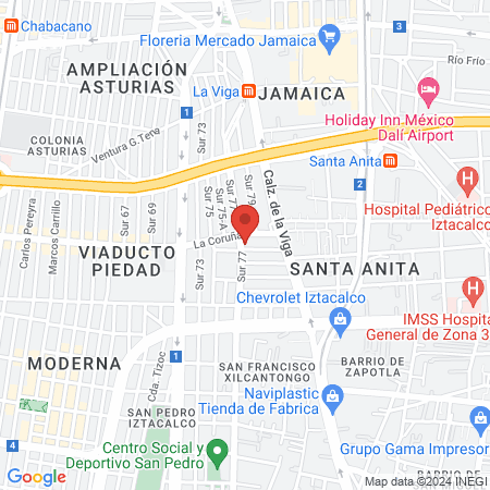 Consultorio de Atención map