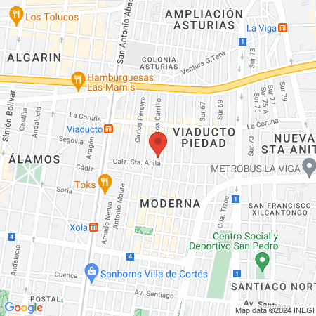 Importadora Becerril S.A. de C.V. map