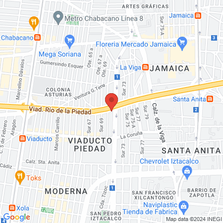 Clínica Veterinaria Pets Amiwis map