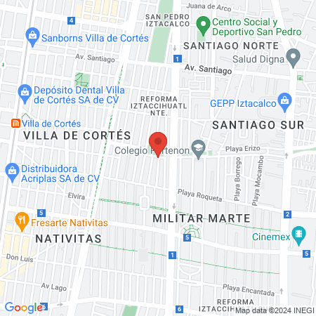 BE BEAUTY HAIR STUDIO map