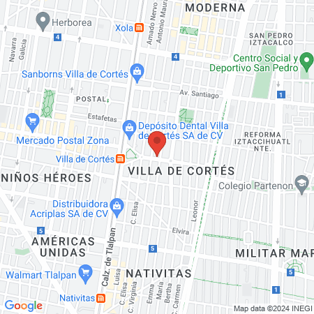 Peluquería y Barbería D’House map