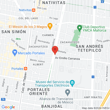 Club Nick Squash & Gym map