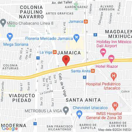 Artricenter Viaducto map