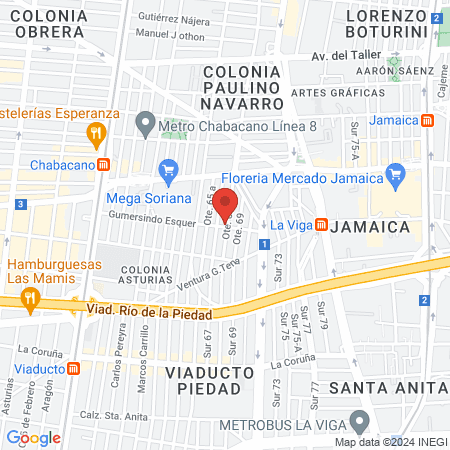 Barber shop & Beauty; The Nea´s map