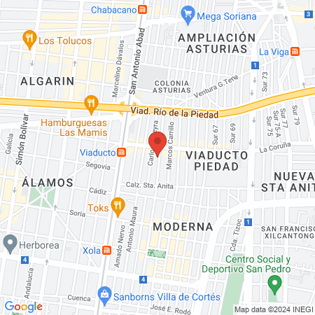 Estética Canina y Felina BOZZARRON map