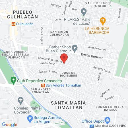 Estética Capilar map