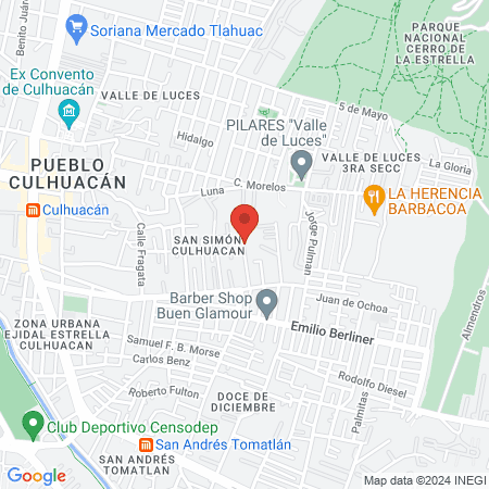 Barber Saloon "Vanity Alley" map