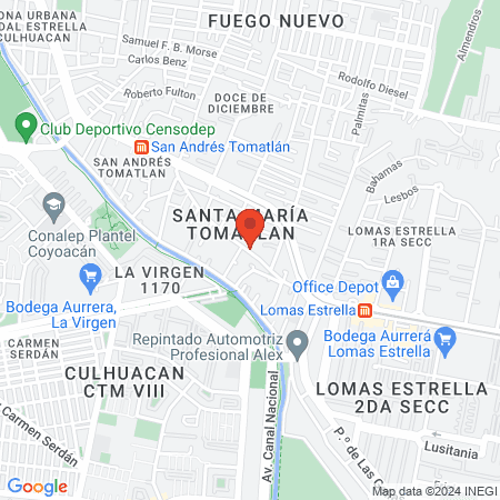 Juan Mauricio Rueda Romero Médico General Iztapalapa map