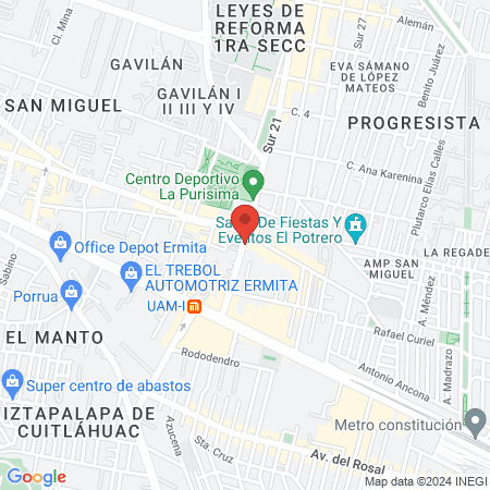 Mafia Barber Shop | Purísima map