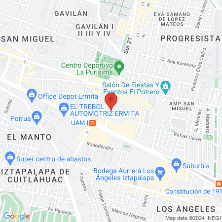 Hooligans barbería & tattoo map