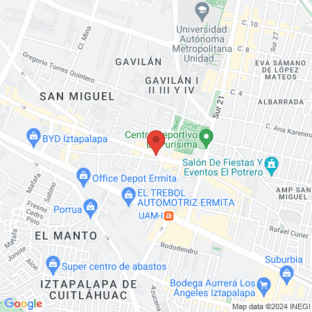 Barber Shop Bad Boy's map