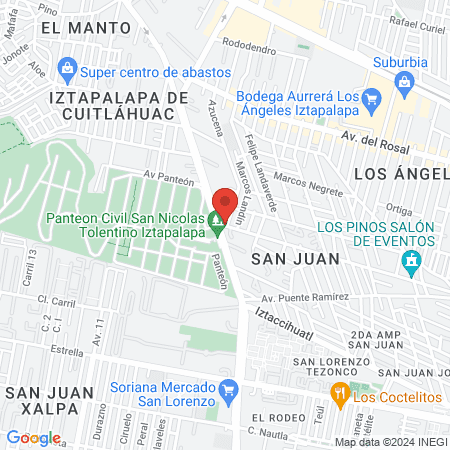 Vive en Armonía Spa map