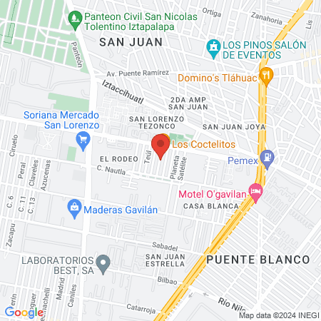 Terapias de Rehabilitación map