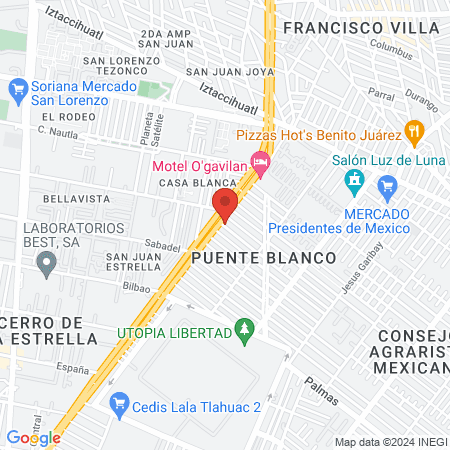 Yesha Spa Salud y Belleza map