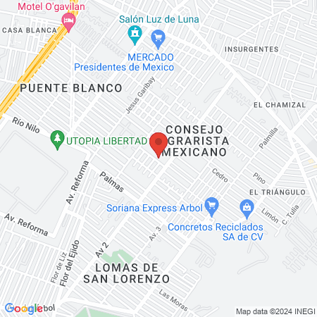 Korpo Evoluzione Iztapalapa map