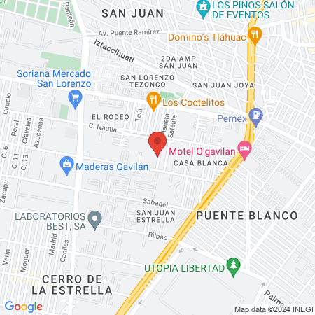 Consultorio Dental Bernal Anduaga map