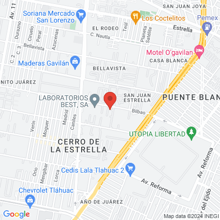 Dr. José Carlos Audelo García, Cirujano Ortopedista y Traumatólogo. CLINICA BRIESA BILBAO 93 map