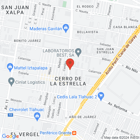 LA FUNDACIÓN DANPSIC map