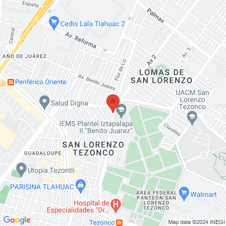 Clinica Dental Bienestar Familiar map