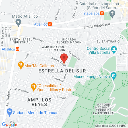 ESTETICA Y DELINEADO PERMAMENTE map