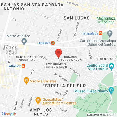 Old BarberShop Atlalilco map