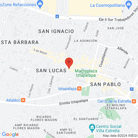 Centro de Salud Rafael Carrillo map