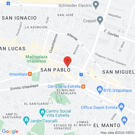 Veterinaria Urban Pets map