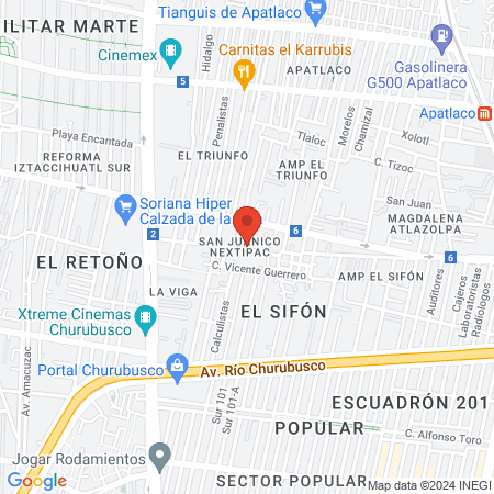 Pharma Clinic servicios médicos map