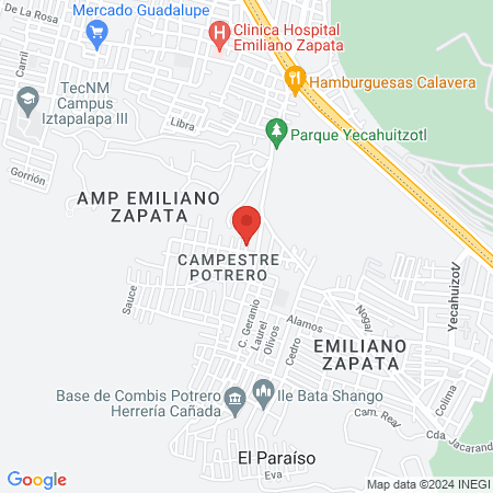 Estetica el hidalguense map