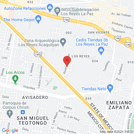 Consultorio G316 map