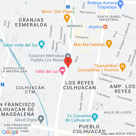 Barbería shop la barbería de Diana map