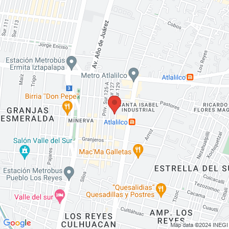 21 Veterinaria Cipreses map