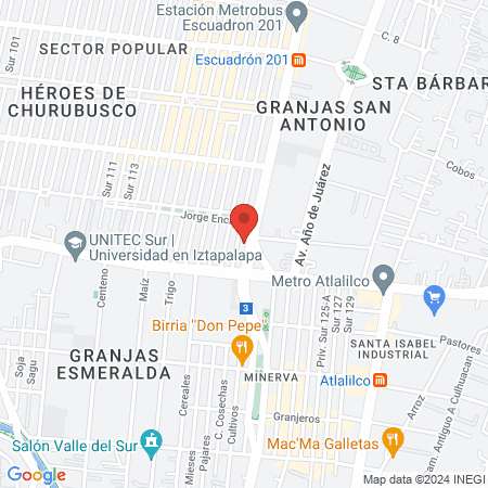 Mia Spa 5th Avenue map