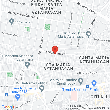 Masters School Uñas y Pestañas map