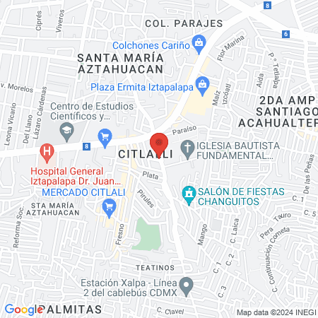 Estética Castillo map