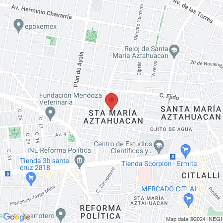 Cirujano Dentista Ortodoncista map