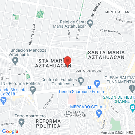 Varsaa Servicios Medicos map