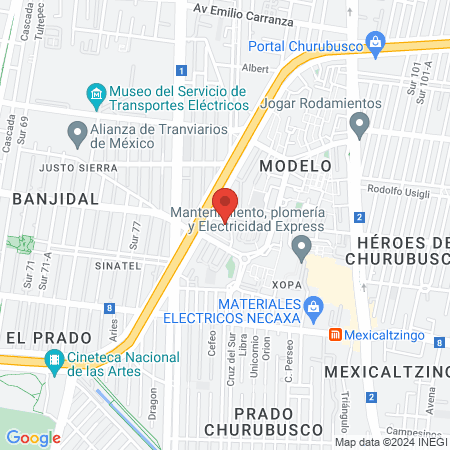 CONSULTORIO MÉDICO OCHOA map