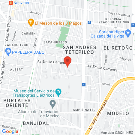 Productos Veterinarios Kalvet S.A. de C.V. map