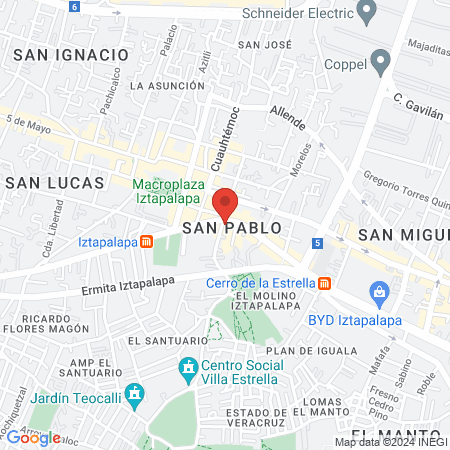 Dr. Gabriel Manjarrez G. Pediatra map