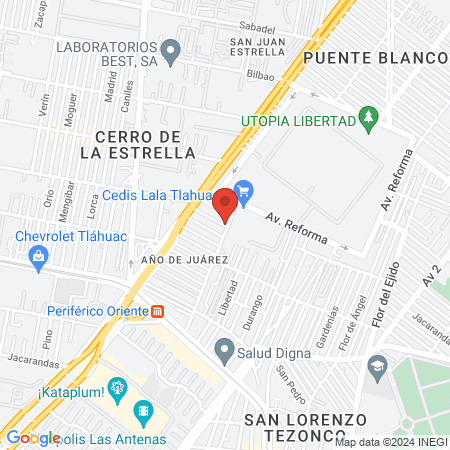 CONSULTORIO DE ESPECIALIDADES ODONTOLÓGICAS MARES map