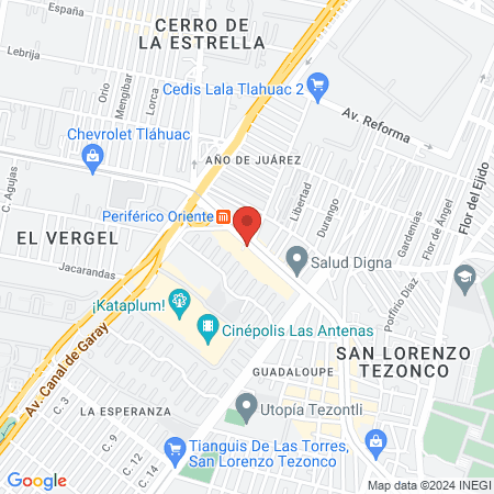 NovoDental Oriente map