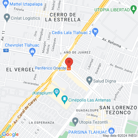 Fundación BEST map