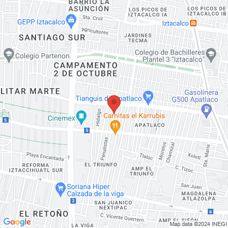 Lashes and Brows by Fernanda Hernández map