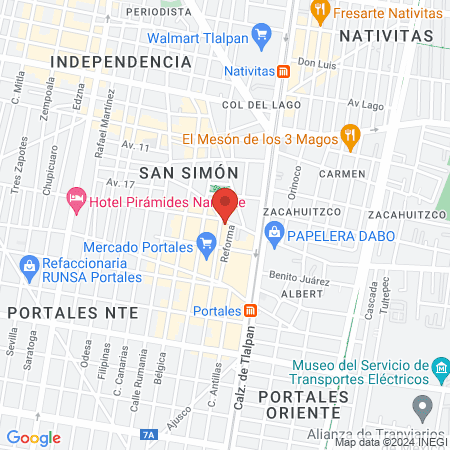 Peluquería Blanquita map