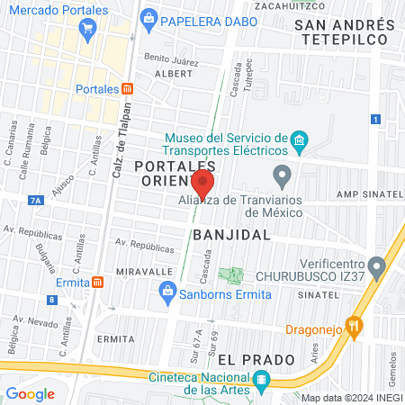 Consultorio Dental map