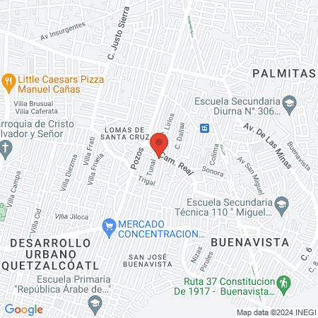 Gimnasio Nora Same map