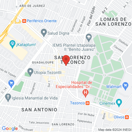 Consultorio dental Integral map