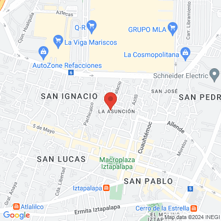 CONSULTORIO DE ESPECIALIDADES map